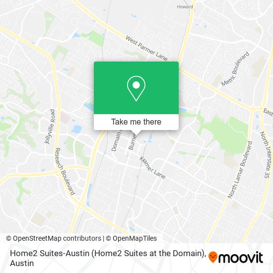 Home2 Suites-Austin (Home2 Suites at the Domain) map