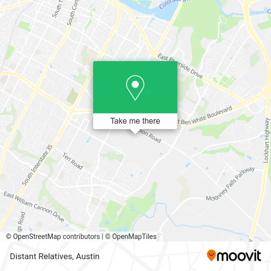 Distant Relatives map