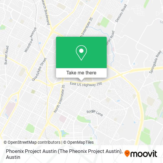 Mapa de Phoenix Project Austin (The Pheonix Project Austin)