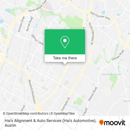 Mapa de Hai's Alignment & Auto Services (Hai's Automotive)