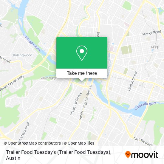 Trailer Food Tuesday's (Trailer Food Tuesdays) map