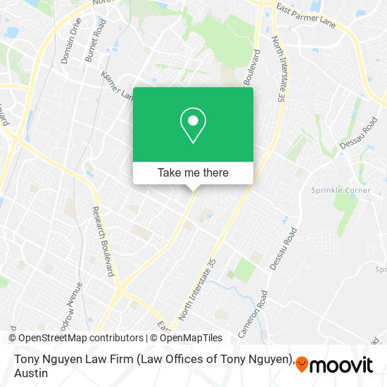 Mapa de Tony Nguyen Law Firm (Law Offices of Tony Nguyen)