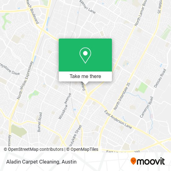 Mapa de Aladin Carpet Cleaning