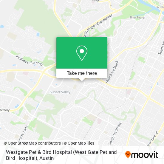 Westgate Pet & Bird Hospital (West Gate Pet and Bird Hospital) map