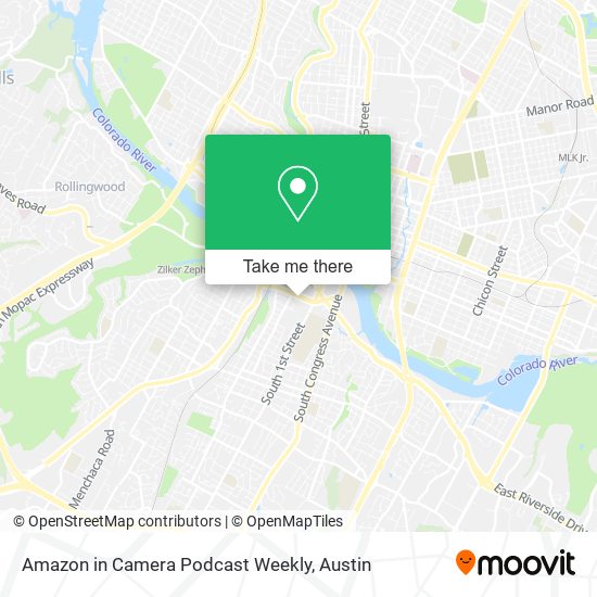 Amazon in Camera Podcast Weekly map