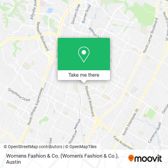 Mapa de Womens Fashion & Co. (Women's Fashion & Co.)