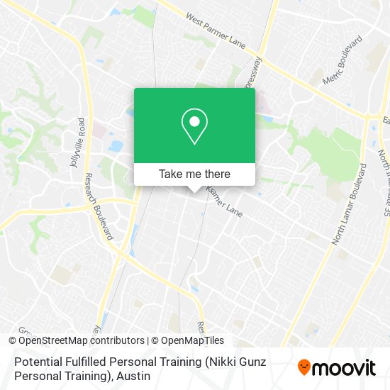 Potential Fulfilled Personal Training (Nikki Gunz Personal Training) map