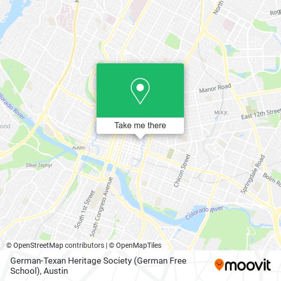German-Texan Heritage Society (German Free School) map