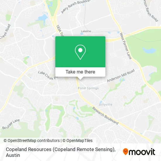 Copeland Resources (Copeland Remote Sensing) map