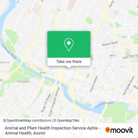 Mapa de Animal and Plant Health Inspection Service Aphis - Animal Health