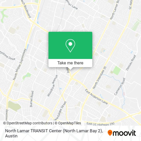 Mapa de North Lamar TRANSIT Center (North Lamar Bay 2)