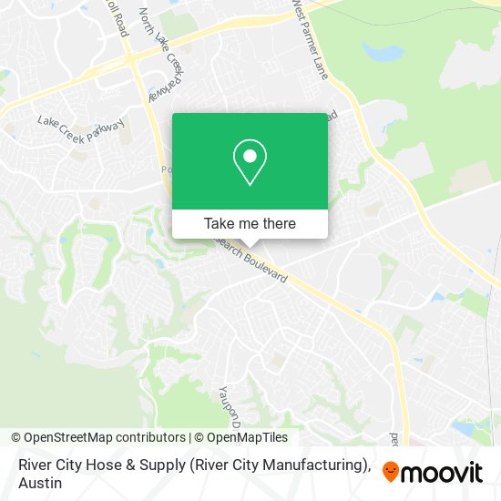 River City Hose & Supply (River City Manufacturing) map