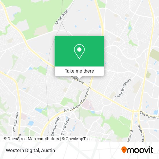 Western Digital map