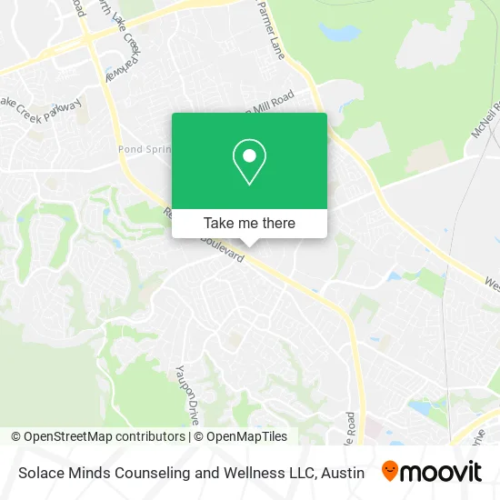 Solace Minds Counseling and Wellness LLC map