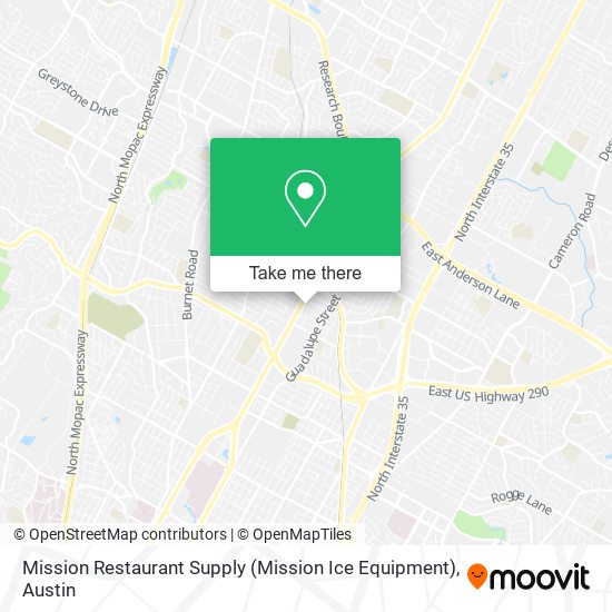 Mapa de Mission Restaurant Supply (Mission Ice Equipment)