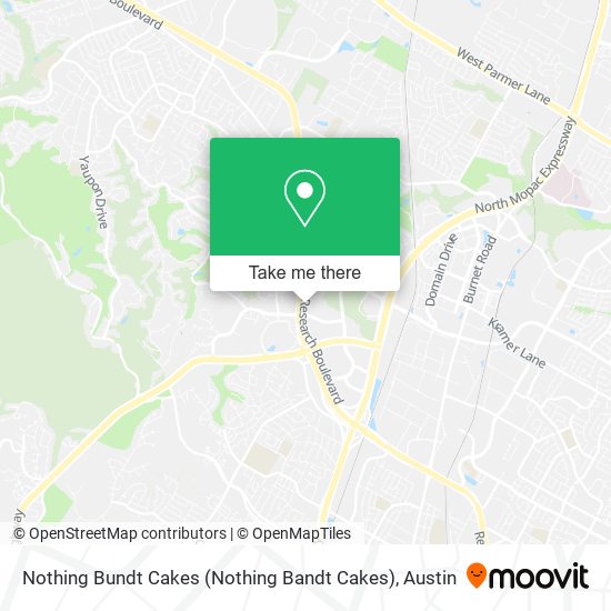 Mapa de Nothing Bundt Cakes (Nothing Bandt Cakes)