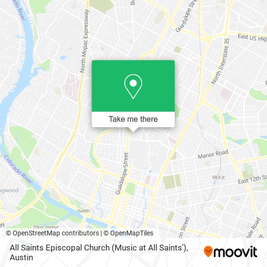 All Saints Episcopal Church (Music at All Saints') map