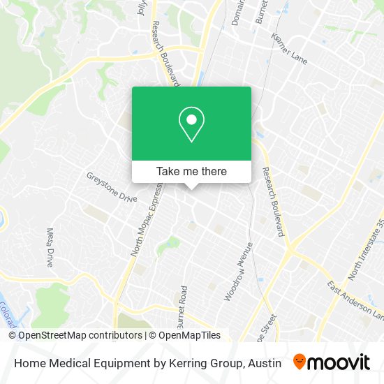 Home Medical Equipment by Kerring Group map