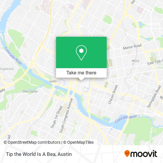 Tip the World Is A Bea map