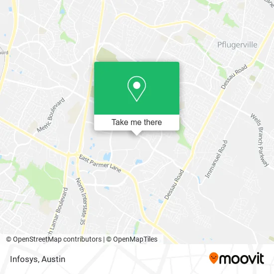 Mapa de Infosys