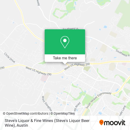Steve's Liquor & Fine Wines (Steve's Liquor Beer Wine) map
