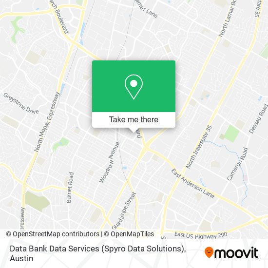 Mapa de Data Bank Data Services (Spyro Data Solutions)