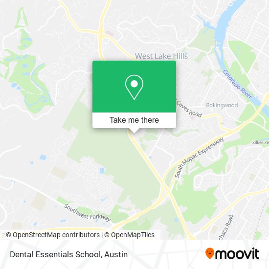 Mapa de Dental Essentials School