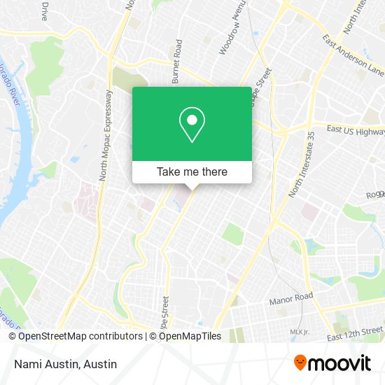 Nami Austin map