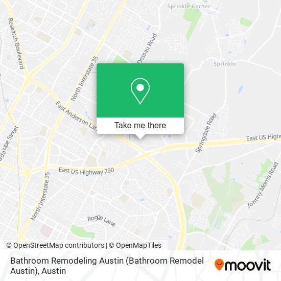 Bathroom Remodeling Austin (Bathroom Remodel Austin) map