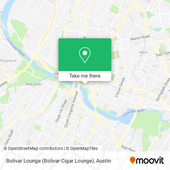 Bolivar Lounge (Bolivar Cigar Lounge) map