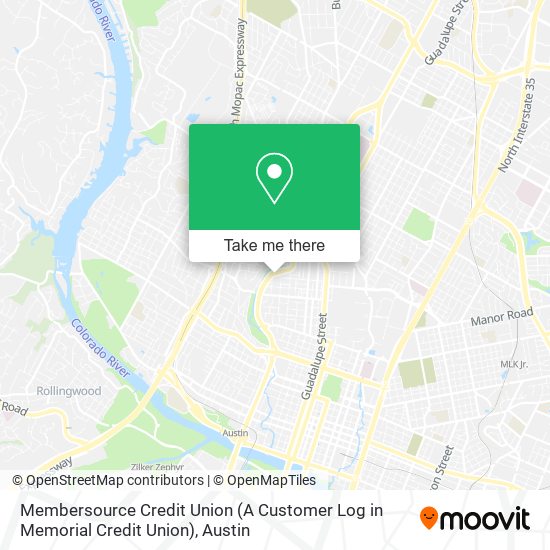 Membersource Credit Union (A Customer Log in Memorial Credit Union) map