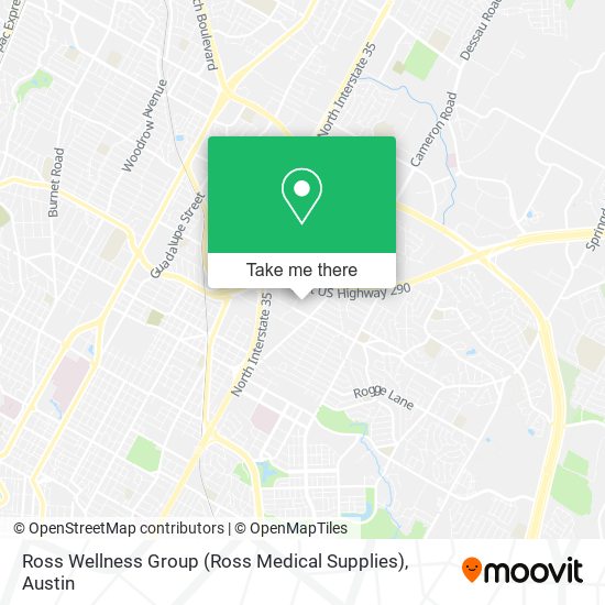 Ross Wellness Group (Ross Medical Supplies) map