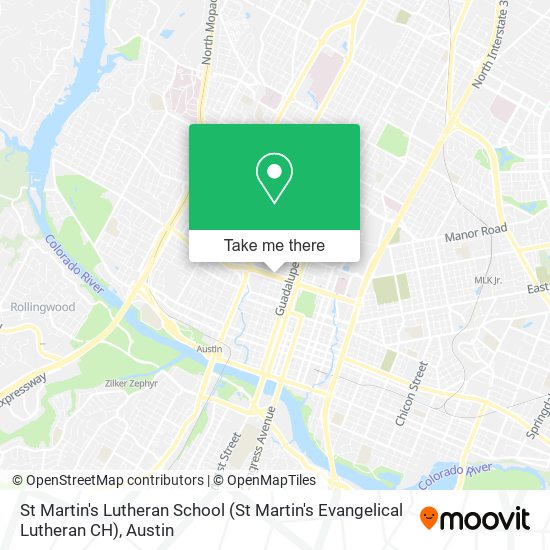 Mapa de St Martin's Lutheran School (St Martin's Evangelical Lutheran CH)