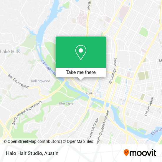 Mapa de Halo Hair Studio