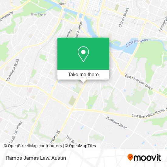 Ramos James Law map