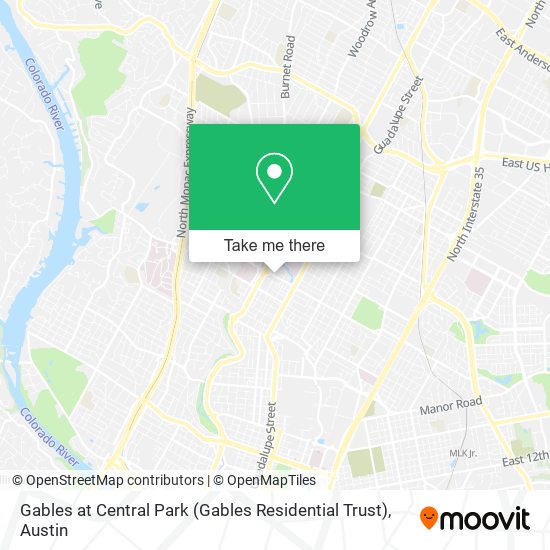 Gables at Central Park (Gables Residential Trust) map