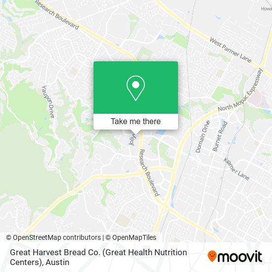 Great Harvest Bread Co. (Great Health Nutrition Centers) map