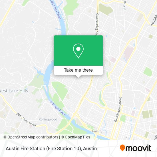 Mapa de Austin Fire Station (Fire Station 10)