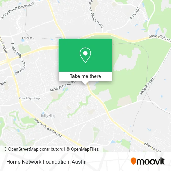 Home Network Foundation map