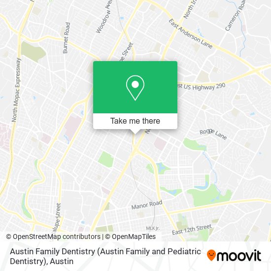 Austin Family Dentistry (Austin Family and Pediatric Dentistry) map