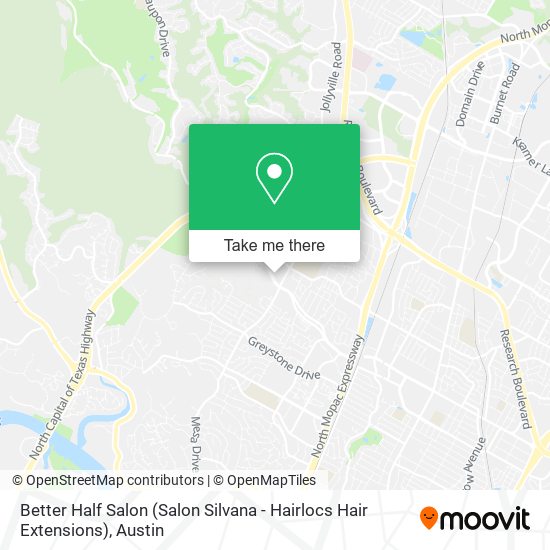 Better Half Salon (Salon Silvana - Hairlocs Hair Extensions) map