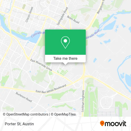 Porter St map
