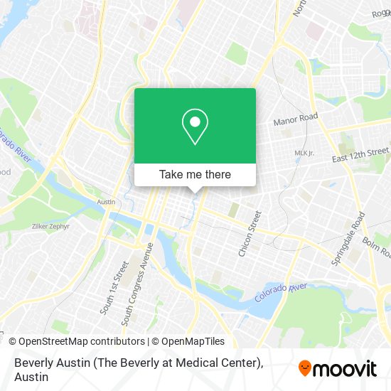 Beverly Austin (The Beverly at Medical Center) map