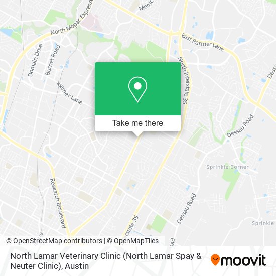 North Lamar Veterinary Clinic (North Lamar Spay & Neuter Clinic) map