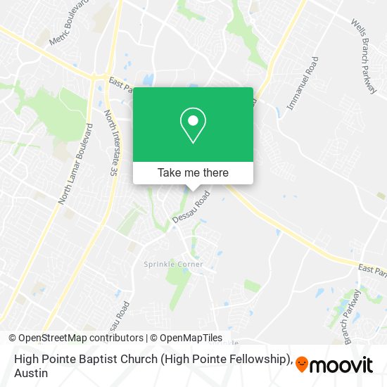 Mapa de High Pointe Baptist Church (High Pointe Fellowship)