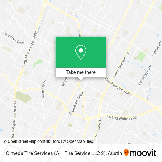 Mapa de Olmeda Tire Services (A 1 Tire Service LLC 2)