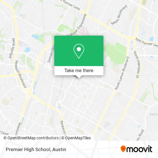 Premier High School map