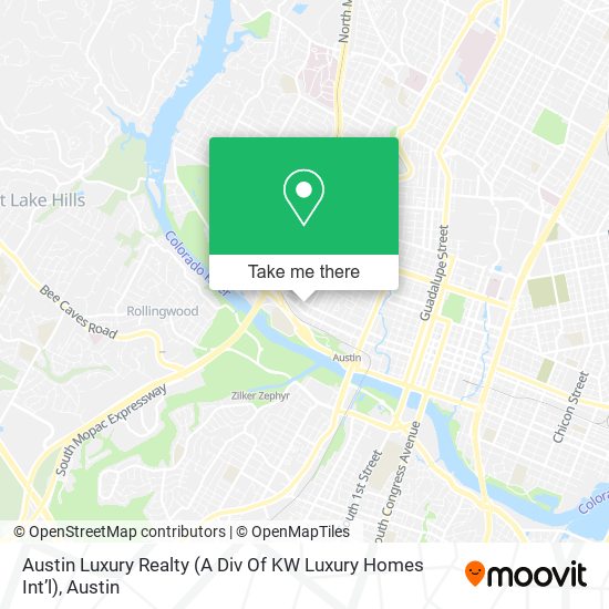Mapa de Austin Luxury Realty (A Div Of KW Luxury Homes Int’l)
