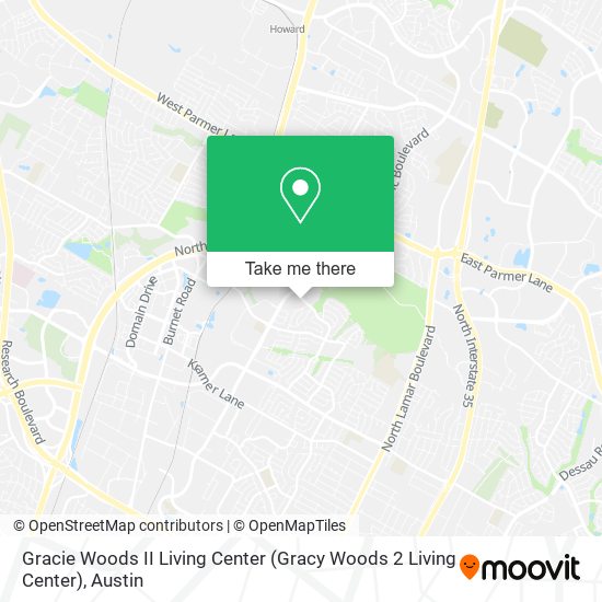 Mapa de Gracie Woods II Living Center (Gracy Woods 2 Living Center)