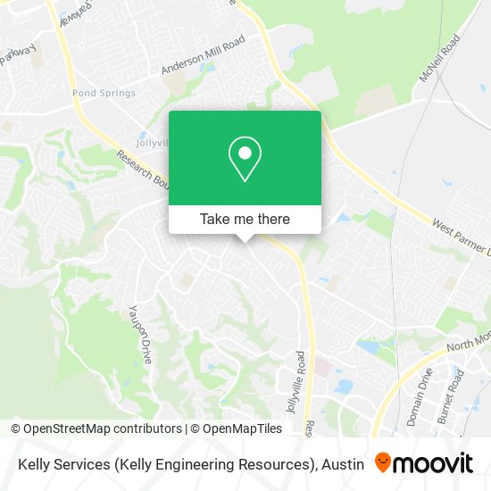 Mapa de Kelly Services (Kelly Engineering Resources)